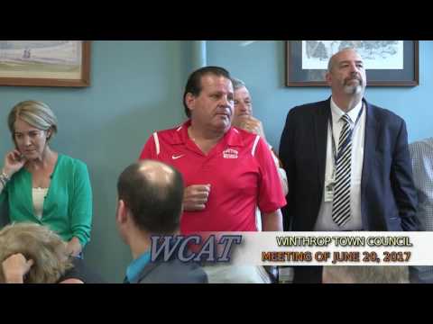 Winthrop Town Council Meeting of June 20, 2017