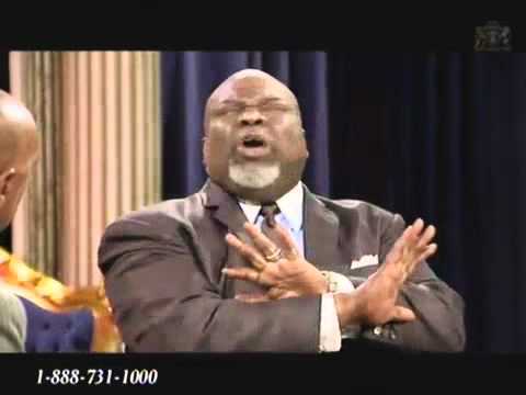 TD JAKES with Steve Harvey on TBN  Jun 10,  2011 Testimony & Interview