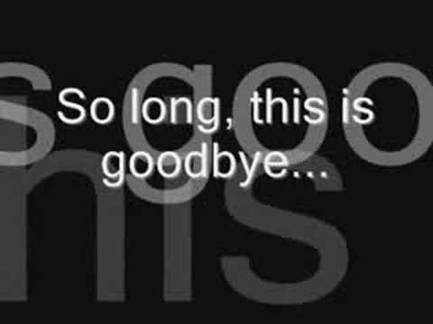 10 Years- So Long, Goodbye (lyrics)