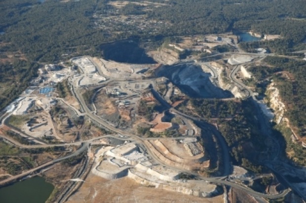 The Greenbushes lithium mine in Western Australia