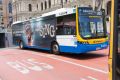 Almost one in 10 Brisbane buses did not arrive on time during the January - March 2017 quarter.