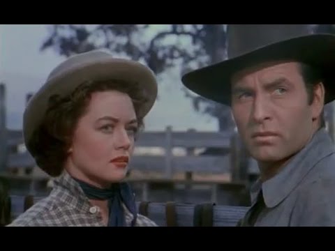 George Montgomery, Dorothy Malone, Frank Faylen,  Romance, Western . Movei 1954