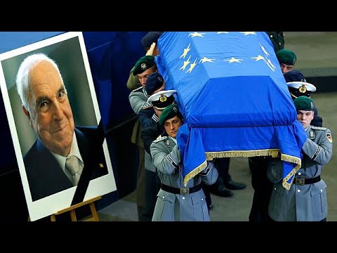 Tributes paid to 'true European' Helmut Kohl