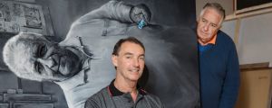 This is the final year of the Archibald Prize for the Art Gallery of NSW's long-term head packer Steve Peters, on the ...