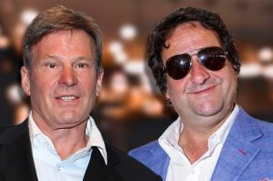 Sam Newman and Mick Molloy