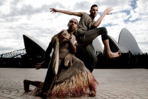 Yolanda Lowatta and Kaine Sultan-Babij from Bangarra Dance Theatre will be in a production of "Bennelong" at the Sydney ...