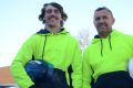 'We're just fisherman': Rhys and Scott Pateman.