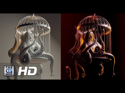 CGI 3D Modeling HD: "The Making of the "Evil Octopus" by - Lightfarm Studios