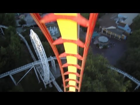 Tatsu Front Seat on-ride HD POV Six Flags Magic Mountain