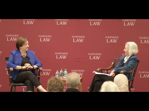 A Conversation with U.S. Supreme Court Justice Elena Kagan