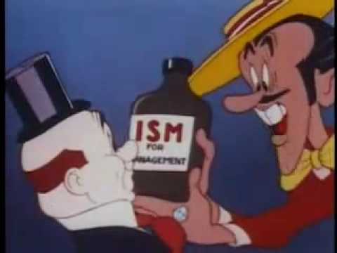 "ISM" ... "Make Mine Freedom" (1948) cartoon ...