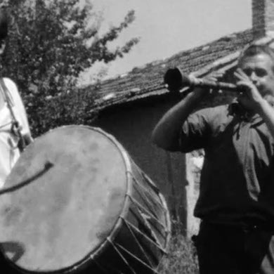 Rare footage of Romani band in Macedonia, 1968