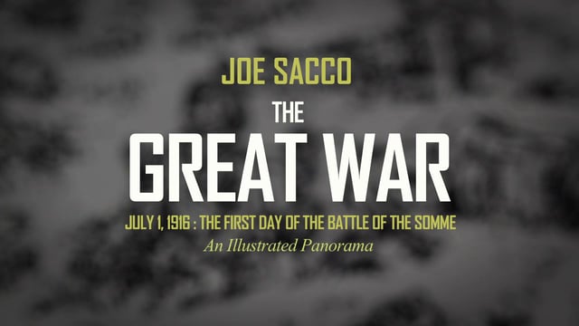 The Great War by Joe Sacco