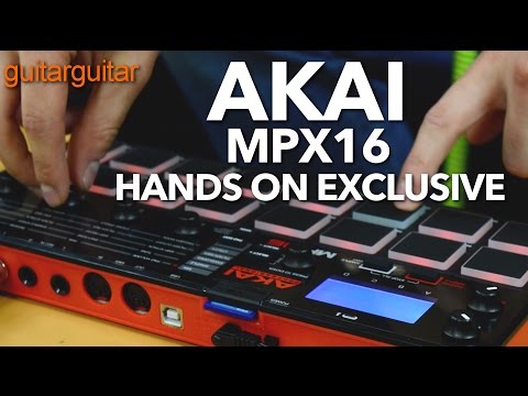 Akai MPX16 Sampler - Hands on Exclusive!