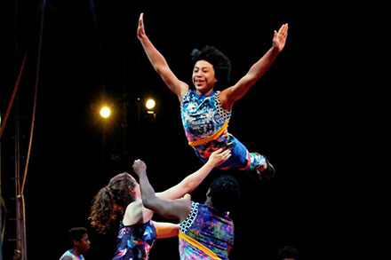 Circus Harmony: Watch Out for Flying Kids