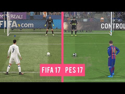 FIFA 17 Vs PES 17: Penalty Kicks