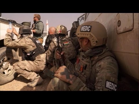 US civilian medics help peshmerga fighters in Iraq