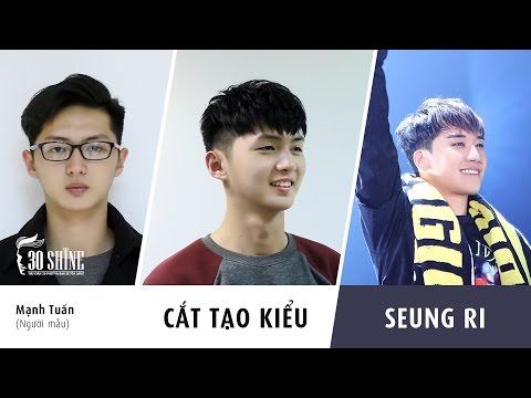 Cắt tạo kiểu Layer | Phong cách Seungri - Big Bang | Mạnh Tuấn