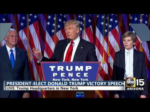 FULL: President-Elect Donald Trump Victory Speech - Election night 2016