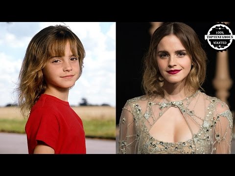 Emma Watson from 3 to 27 Years Old