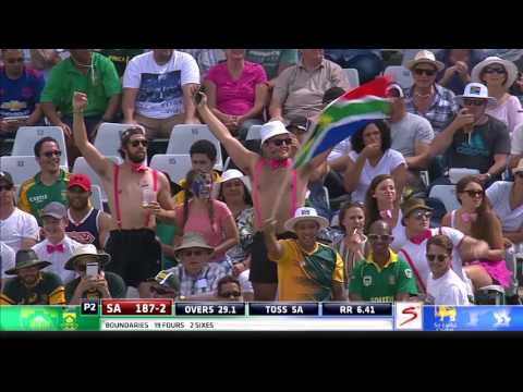 South Africa vs Sri Lanka - 4th ODI - Faf du Plessis Innings Highlights