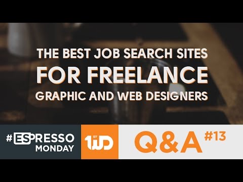 The Best Job Search Sites For Freelance Graphic And Web Designers