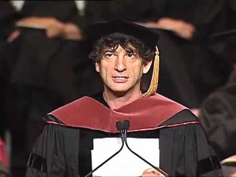 Neil Gaiman - Inspirational Commencement Speech at the University of the Arts 2012