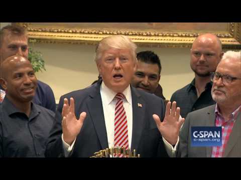 President Trump and Chicago Cubs (C-SPAN)