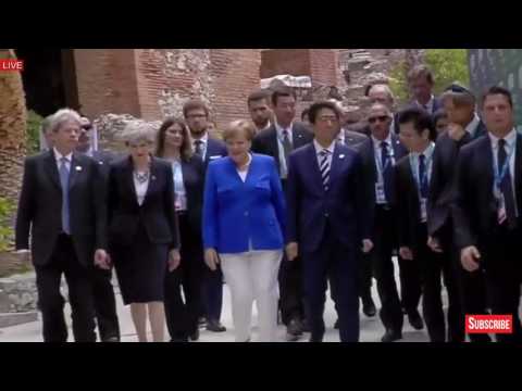 WATCH: President Donald Trump Tours G7 Summit 2017 in Taormina, Sicily, Italy, Taormina Summit