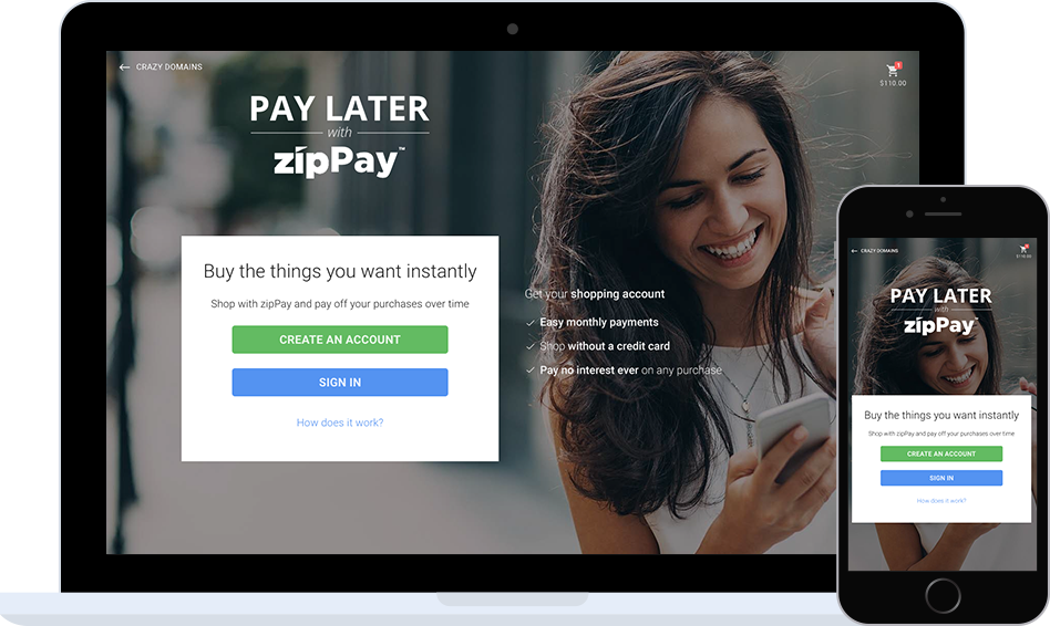 zippay login page