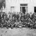 IWW Members in Front of San Diego School House