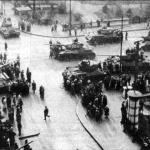 Russian tanks in Budapest