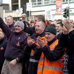 Belfast posties on strike