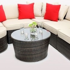  - Hana Corner Sofa Set - Garden Lounge Sets