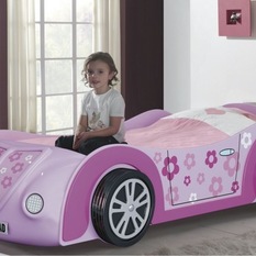  - Flower Beetle Car Bed - Kids Beds