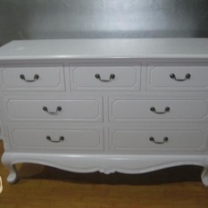  - FRENCH WHITE FURNITURE - Past Works by http://www.facebook.com/SingaporeFurnitur - Chests of Drawers