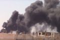 Smoke rises from the Old City of Raqqa following heavy bombing as US-backed Syrian Democratic Forces advance toward the ...