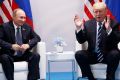 President Donald Trump speaks during a meeting with Russian President Vladimir Putin at the G20 on Friday.