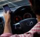 Mercury, News, Motoring Phone Use. Pic to demonstrate the illegal use of a mobile phone whilst in control of a moving ...