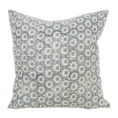  - Jonquil Blue Euro Cushion - Decorative Cushions