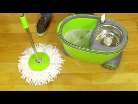 Spin Mop Tutorial And Review For Magic 360 Spin Easy Mop With Wheels