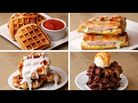 Waffles 4 Ways