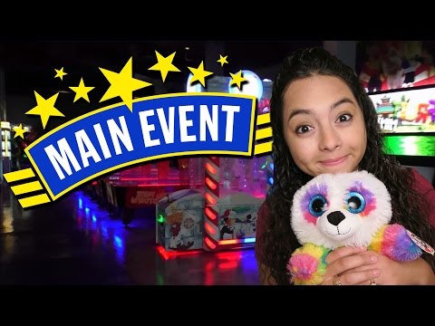 Having fun at Main Event Arcade!!!