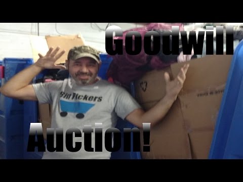 Bin Pickers- Goodwill Outlet Bin Auction in Long Beach