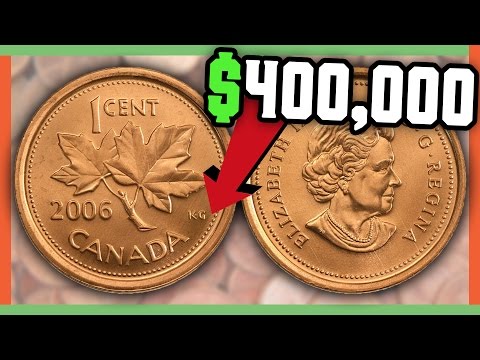 RARE CANADIAN PENNIES WORTH MONEY - VALUABLE COINS IN POCKET CHANGE!!