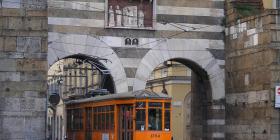 A Milan tram