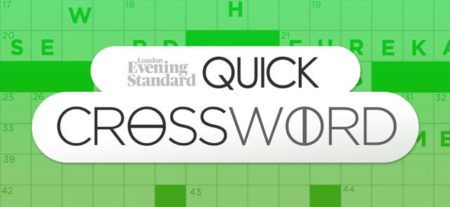 Evening Standard's free The Evening Standard's Quick Crossword game 