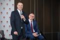 Tesla CEO Elon Musk (left) and SA Premier Jay Weatherill announce the plan to build the world's biggest lithium ion ...