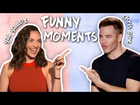 Gal Gadot & Chris Pine's Friendship! CUTE & FUNNY MOMENTS! Wonder Woman Interviews