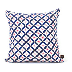  - Willow Wishes Pillow Cover (blue & red) - Decorative Cushions